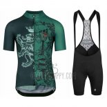 Assos Fastlane Wyndymilla Cycling Jersey Bib Short 2020 Men Short Sleeve Green