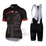 Castelli Cycling Jersey Bib Short 2016 Men Short Sleeve Red Black