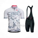 Castelli Cycling Jersey Bib Short 2021 Men Short Sleeve White Gray