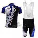 Giant Cycling Jersey Bib Short 2021 Men Short Sleeve Black Blue