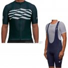 Maap Flag Cycling Jersey Bib Short 2019 Men Short Sleeve Green White Black