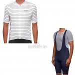 Maap Movement Cycling Jersey Bib Short 2019 Men Short Sleeve White