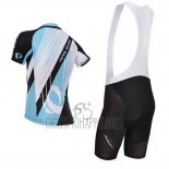Pearl Izumi Cycling Jersey Bib Short 2014 Men Short Sleeve Black and Sky Blue