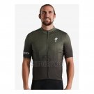 Specialized Cycling Jersey Bib Short 2021 Men Short Sleeve Green