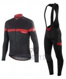 Specialized Cycling Jersey Bib Tight 2016 Men Long Sleeve Ml Red and Black