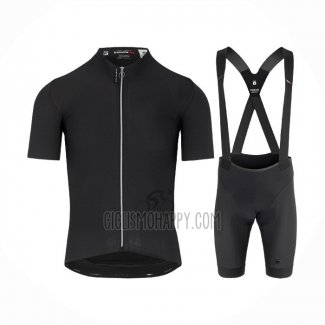 Assos Cycling Jersey Bib Short 2021 Men Short Sleeve Black