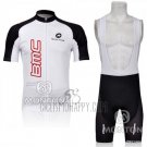 BMC Cycling Jersey Bib Short 2011 Short Sleeve White