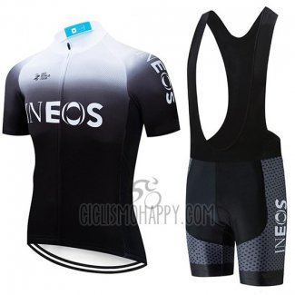 Castelli INEOS Cycling Jersey Bib Short 2019 Short Sleeve White Black