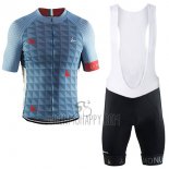 Craft Cycling Jersey Bib Short 2017 Men Short Sleeve Monuments Gray