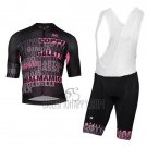 Giordana Cycling Jersey Bib Short 2017 Men Short Sleeve Black