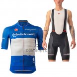 Giro d'Italia Cycling Jersey Bib Short 2023 Men Short Sleeve Blue