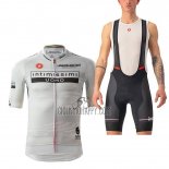 Giro d'Italia Cycling Jersey Bib Short 2023 Men Short Sleeve White