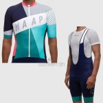 Maap Cycling Jersey Bib Short 2017 Men Short Sleeve Gray and Sky Blue