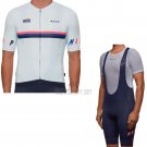 Maap Nationals Cycling Jersey Bib Short 2019 Men Short Sleeve White