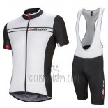 Nalini Cycling Jersey Bib Short 2016 Men Short Sleeve White and Black