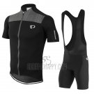 Pearl Izumi Cycling Jersey Bib Short 2017 Men Short Sleeve Black and Gray