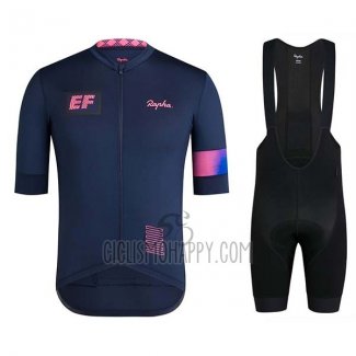 Rapha Cycling Jersey Bib Short 2019 Men Short Sleeve Deep Blue
