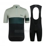 Rapha Cycling Jersey Bib Short 2021 Men Short Sleeve Light Green