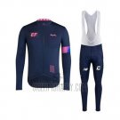 Rapha Cycling Jersey Bib Tight 2020 Men Long Sleeve Dark Blue
