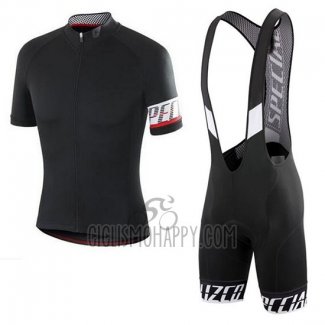 Specialized Cycling Jersey Bib Short 2016 Men Short Sleeve Black