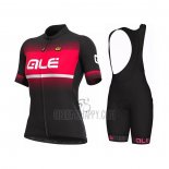 ALE Cycling Jersey Bib Short 2021 Women Short Sleeve Red