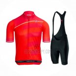 Castelli Cycling Jersey Bib Short 2021 Men Short Sleeve Bright Pink Red