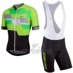 Nalini Cervino Cycling Jersey Bib Short 2017 Men Short Sleeve Green and Black