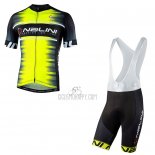 Nalini Cycling Jersey Bib Short 2021 Men Short Sleeve Yellow