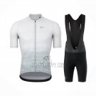 Pearl Izumi Cycling Jersey Bib Short 2021 Men Short Sleeve White Gray