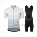 Pearl Izumi Cycling Jersey Bib Short 2021 Men Short Sleeve White Gray