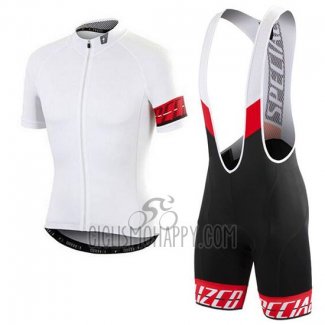 Specialized Cycling Jersey Bib Short 2016 Men Short Sleeve White