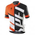 Specialized Cycling Jersey Bib Short 2016 Men Short Sleeve White and Orange