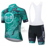 Vital Concept-bb Hotels Cycling Jersey Bib Tight 2021 Men Long Sleeve Green