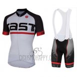Castelli Cycling Jersey Bib Short 2016 Men Short Sleeve White