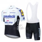 Deceuninck Quick Step Cycling Jersey Bib Short 2020 Short Sleeve White Black