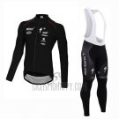 Etixx Quick Step Cycling Jersey Bib Tight 2015 Long Sleeve Ettix Quick Step Black