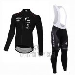 Etixx Quick Step Cycling Jersey Bib Tight 2015 Long Sleeve Ettix Quick Step Black