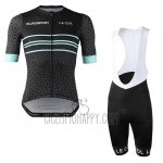 Eurosport Lecol Cycling Jersey Bib Short 2019 Men Short Sleeve Black Mint