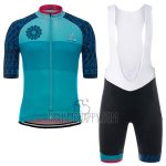 Giro D'italy Cycling Jersey Bib Short 2017 Men Short Sleeve Sardegna Light Blue