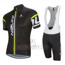 Nalini Cycling Jersey Bib Short 2016 Men Short Sleeve Deep Black