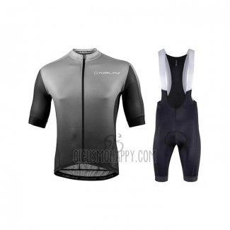 Nalini Cycling Jersey Bib Short 2021 Men Short Sleeve Gray