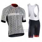 Northwave Cycling Jersey Bib Short 2019 Men Short Sleeve Gray