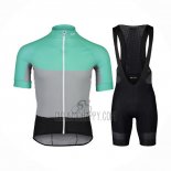 POC Cycling Jersey Bib Short 2021 Men Short Sleeve Green