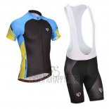 Pearl Izumi Cycling Jersey Bib Short 2014 Men Short Sleeve Black and Blue