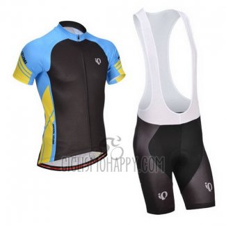 Pearl Izumi Cycling Jersey Bib Short 2014 Men Short Sleeve Black and Blue