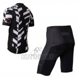 Rapha Cycling Jersey Bib Short 2015 Men Short Sleeve White and Black
