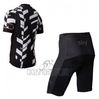 Rapha Cycling Jersey Bib Short 2015 Men Short Sleeve White and Black