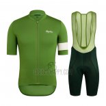 Rapha Cycling Jersey Bib Short 2021 Men Short Sleeve Green