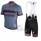 Specialized Cycling Jersey Bib Short 2018 Men Short Sleeve Gray Pink