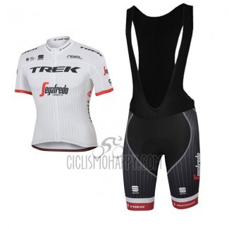Trek Segafredo Cycling Jersey Bib Short 2017 Short Sleeve White
